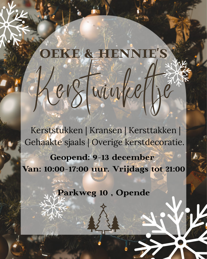 Oeke & Hennie's Kerstwinkeltje